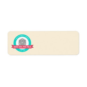 Étiquettes de adresse de retour de correspondants