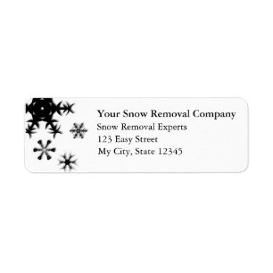 Étiquettes de adresse de retour personnalisables