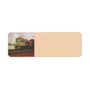 ÉTIQUETTES DE ADRESSE de train PNW