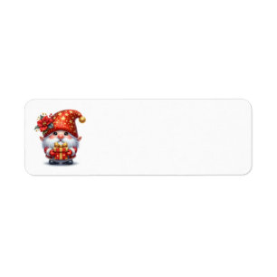 Étiquettes de adresse elfes de Noël