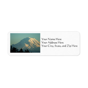 Étiquettes de adresse : Hiver le mont Rainier