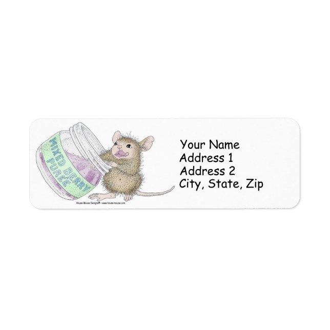 Étiquettes de adresse House-Mouse Designs® (Devant)