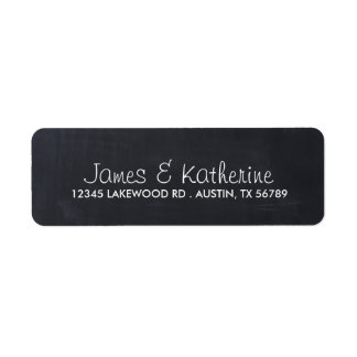 Étiquettes de adresse Mariage de tableau de bord s