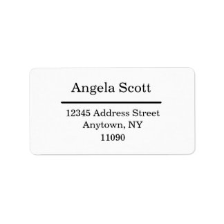 Étiquettes de adresse, Stickers Adresse de retour