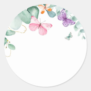 Étiquettes de bar Mimosa pour jardin de papillons 