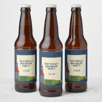 Étiquettes de bière avec message personnalisé
