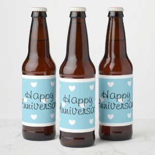 Étiquettes de bière Joyeux Anniversaire par dalDes