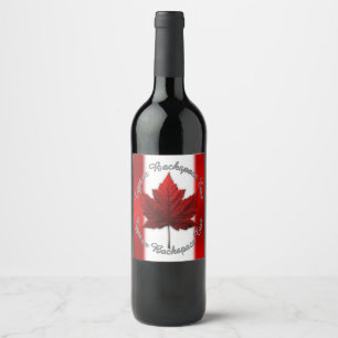 Étiquettes de bière pour la Fête du Canada Personn