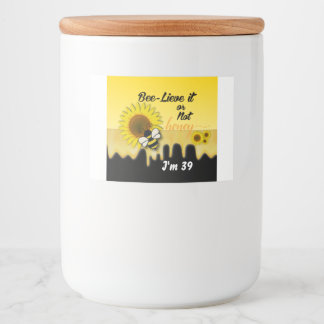 Étiquettes de bocaux et de contenants alimentaires