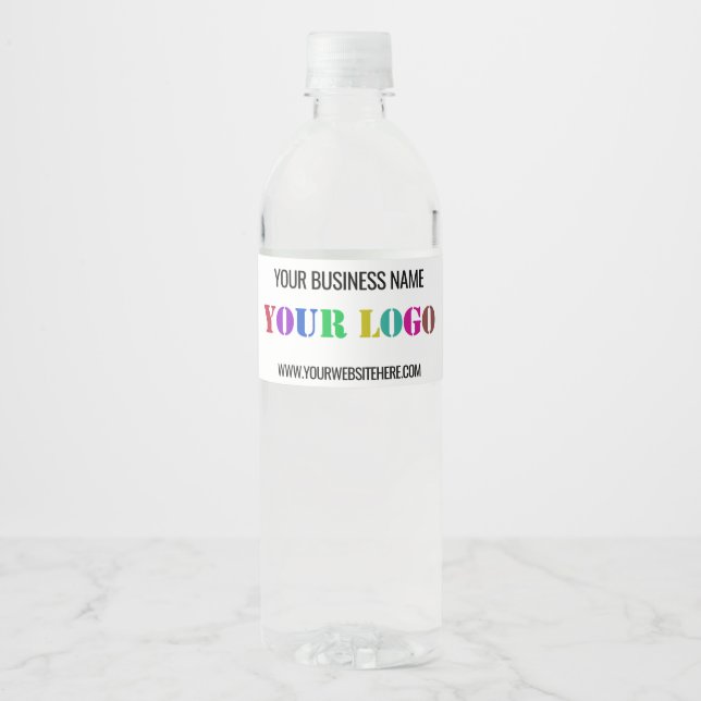 Étiquettes de bouteille avec texte de logo de soci (Devant)