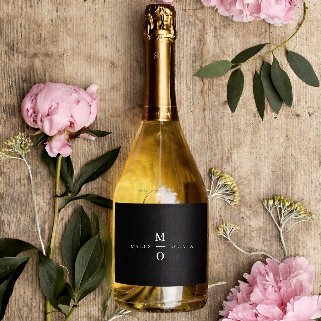 Étiquettes de bouteille de mariage | Étiquette de  (Personalized wedding bottle labels for favors, showers, receptions, and welcome drinks)