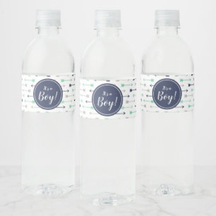 Étiquettes de bouteille d'eau de baby shower