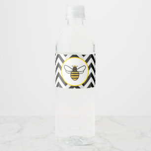 Étiquettes de bouteille d'eau de baby shower de
