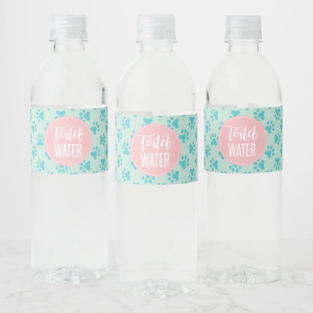 étiquettes de bouteille d'eau de fête d'anniversai (Bouteilles)
