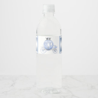Étiquettes de bouteille d'eau de la princesse Cend