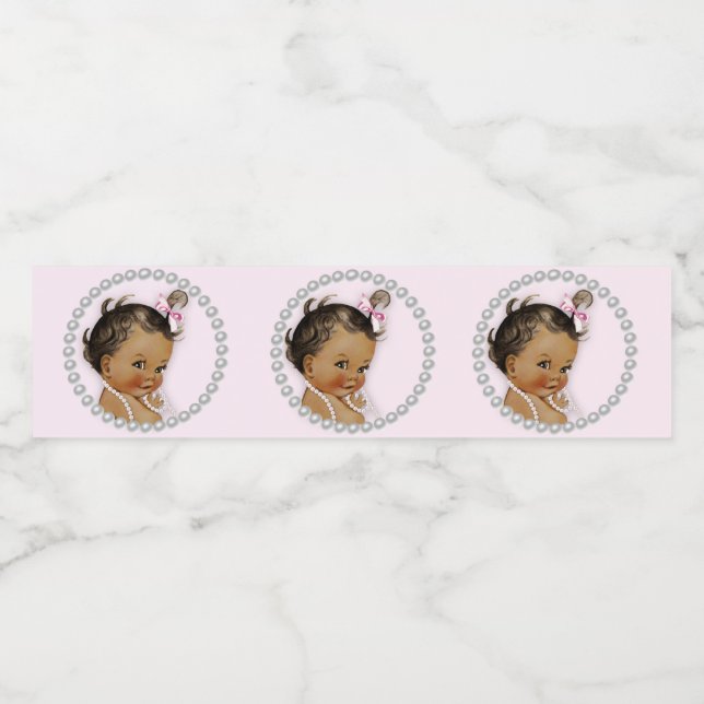 Étiquettes de bouteille d'eau pour baby shower de  (Étiquettes simples)