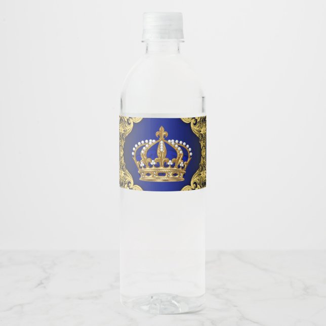 Étiquettes de bouteille d'eau pour Baby Shower Pri (Devant)