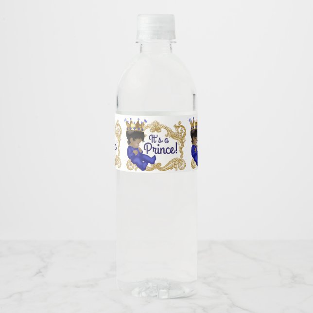 Étiquettes de bouteille d'eau pour Baby Shower Pri (Devant)