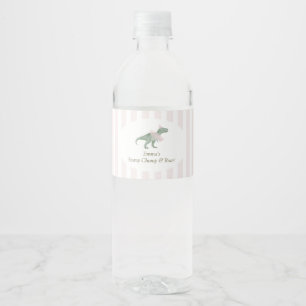 Étiquettes de bouteille d'eau pour fille avec tutu