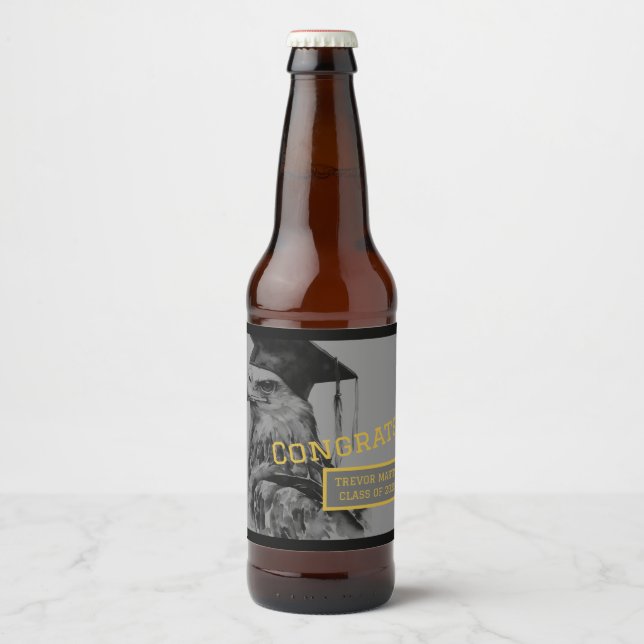 Étiquettes de bouteille personnalisée (Devant)