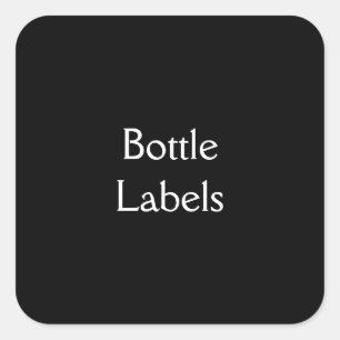 Étiquettes de bouteilles
