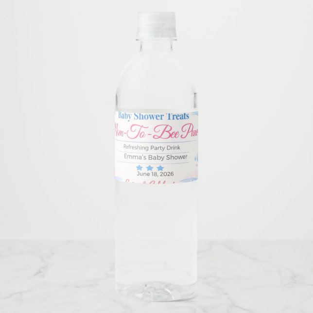 Étiquettes de bouteilles de mariage | Bouteilles d (Devant)