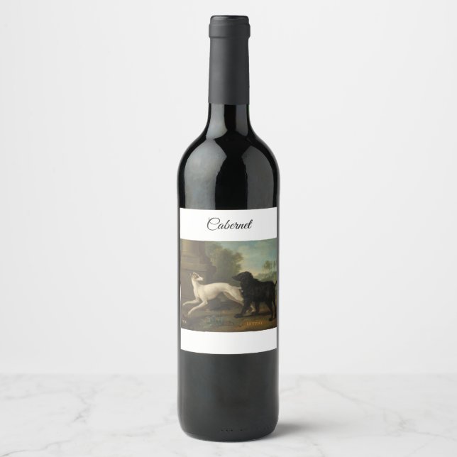 Étiquettes de bouteilles de vin Cabernet (Devant)