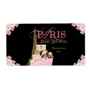 Étiquettes de bouteilles d'eau pour Baby Shower Pa
