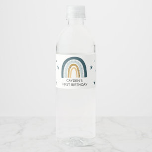 Étiquettes de bouteilles d'eau pour fête d'anniver