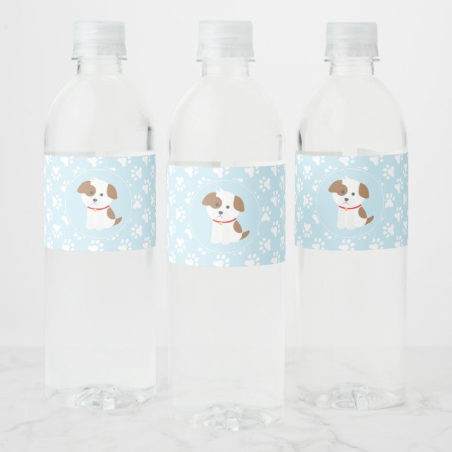 étiquettes de bouteilles d'eau pour fête d'anniver (Bouteilles)