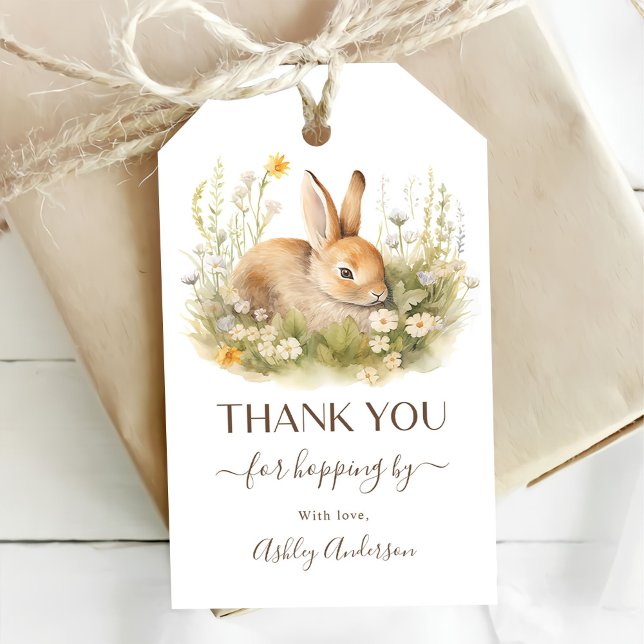 Étiquettes de cadeau de fête d'anniversaire de fil (Créateur téléchargé)