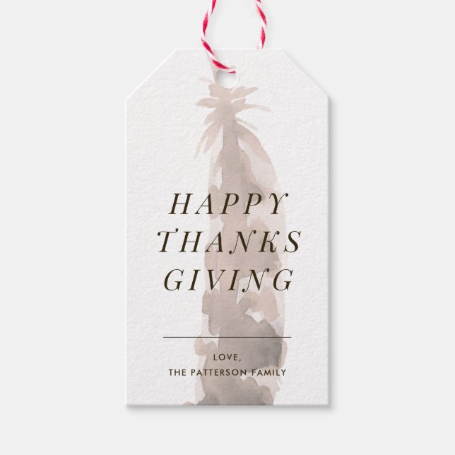 Étiquettes de cadeau Friendsgiving | Friends of a  (Devant)