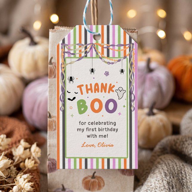Étiquettes de cadeaux de fête d'anniversaire Hallo (Créateur téléchargé)