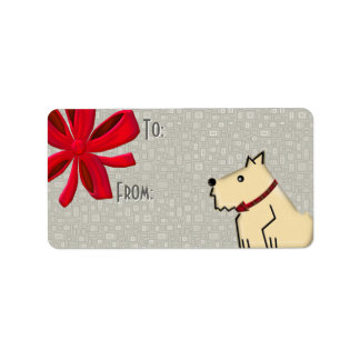 Étiquettes de cadeaux Fuzzy Wuzzy