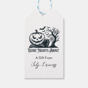 Étiquettes de cadeaux Halloween, étiquettes de cad