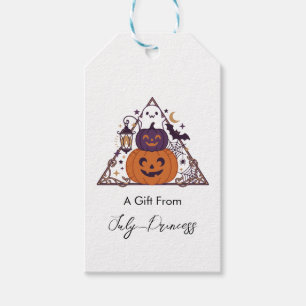 Étiquettes de cadeaux Halloween, étiquettes de cad