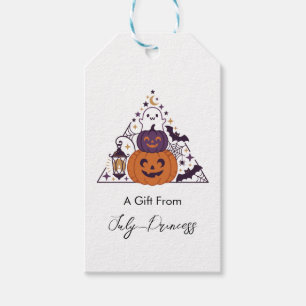 Étiquettes de cadeaux Halloween, étiquettes de cad