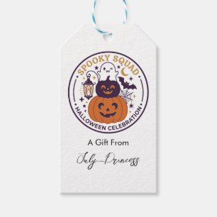 Étiquettes de cadeaux Halloween, étiquettes de cad