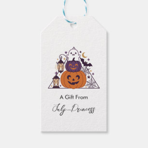 Étiquettes de cadeaux Halloween, étiquettes de cad