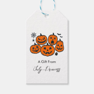 Étiquettes de cadeaux Halloween, étiquettes de cad