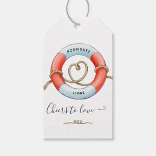 Étiquettes de cadeaux nautiques