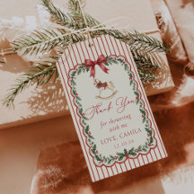 Étiquettes de cadeaux pour Baby Shower de Noël joy