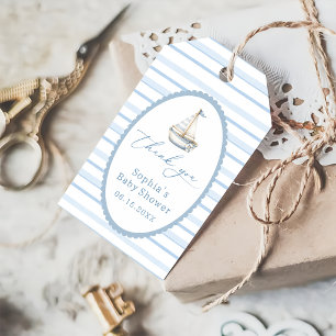 Étiquettes de cadeaux pour Baby Shower Marin C'est