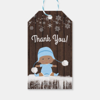 Étiquettes de cadeaux pour Baby Shower Rustique Fl