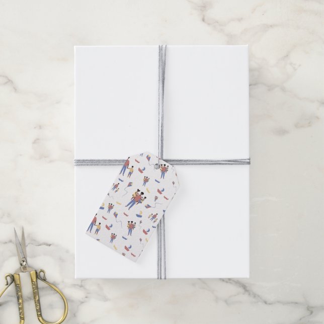 Étiquettes de cadeaux pour la fête des pères (Avec de la ficelle)