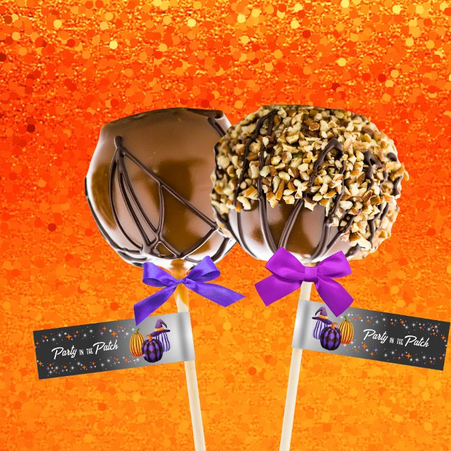 Étiquettes de Cake Pop pour la fête d'Halloween da (Créateur téléchargé)