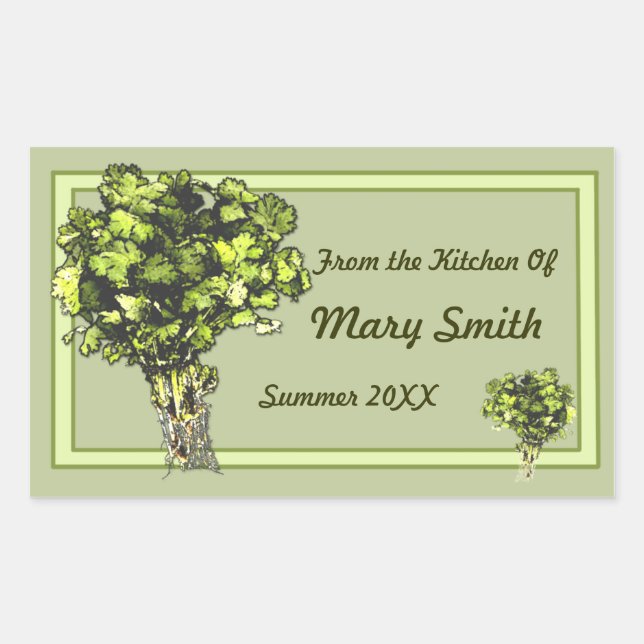 Étiquettes de canning et de harnais personnalisés (Devant)