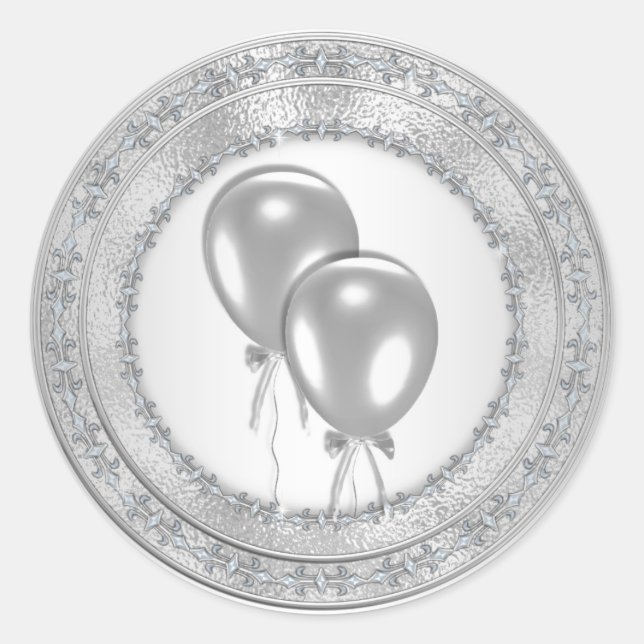 Étiquettes de célébration de fête d'anniversaire B (Devant)