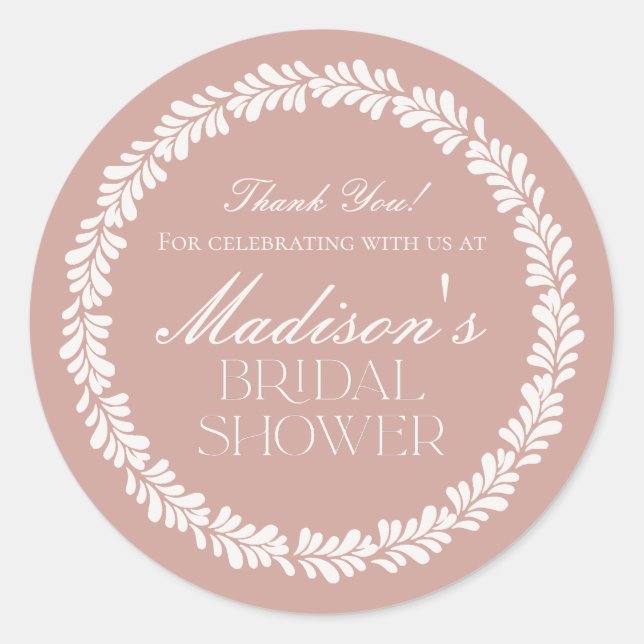 Étiquettes de cercle de fête de mariage espagnol d (Devant)