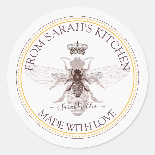 Étiquettes de cuisine (Devant)